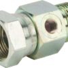 Ad. M/H 3/4"+r. manóm. 1/8"BSP