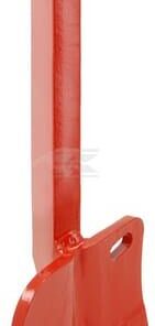 Eje de placa deflectora corto soldado lado izquierdo V&N
