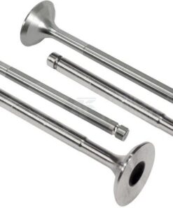 Válvula escape, øcola:9.40mm øcabeza:38.0mm-45º LT:124.2mm  (4 uds.)