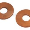 Arandela colector, cobre (2 uds.)