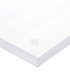 Tarjeta precios para mostrador 50x37mm A4