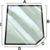 Vidrio cristal trasero