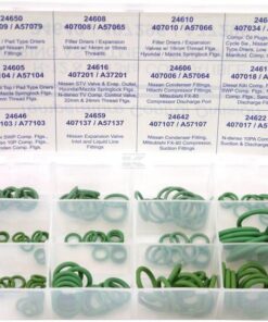 Surtido de juntas tóricas estándar R134a