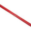 Púa cargadora, recta, sección cuadrada 45x1100mm, punta aguda con tuerca M30x2mm, roja, Vapormatic