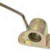 Soporte de rueda jockey liso de 42 mm