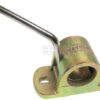 Soporte de rueda jockey liso de 48 mm