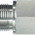 Adaptador M/H 3/8" BSPx1/4" BSP Acero Inoxidable