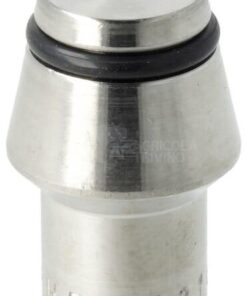 Tapón ciego 10LS, acero inox.