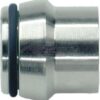 Tapón ciego 12LS, acero inox.