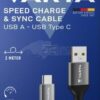 Cable USB tipo A a tipo C