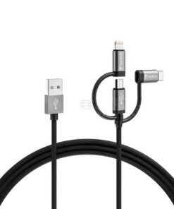 Cable Micro USB, USB tipo C, lightning 4 Cable Micro USB, USB tipo C, lightning