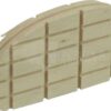 Bloque de madera, plano