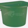Cubo con asa verde