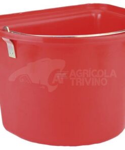 Cubo con asa rojo DB