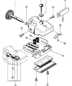 Cabezal de corte para GT474 para ovejas