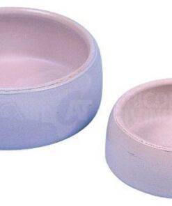 Comedero tipo cuenco porcelana blanco Capacidad 0,5Kg