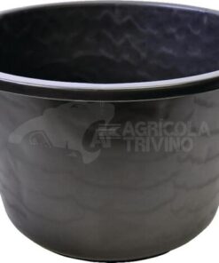 Contenedor plástico negro 65L Ø600x340mm