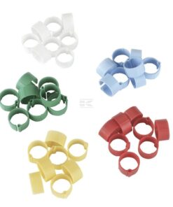 Plastic clips diameter  12 mm 100pcs