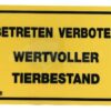Cartel de advertencia 20x30 cm