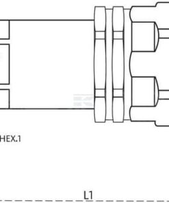 Acoplador hembra VV14GAS