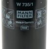 Filtro interc. aceite lubric.