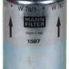 Filtro cambio aceite lubricación