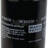 Filtro interc. aceite lubric. 5 Filtro interc. aceite lubric.