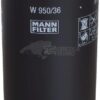 Filtro aceite Mann & Hummel