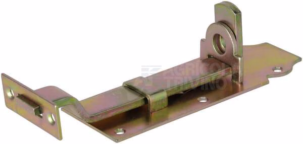 Cierre de cerrojo curvo 140mm 2 Bolt lock curved 140mm
