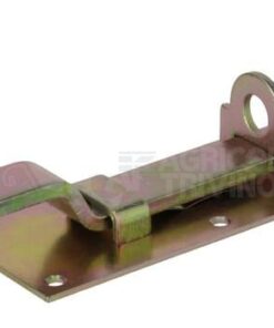 Pasador de cierre curvo, galvanizado, 160 mm