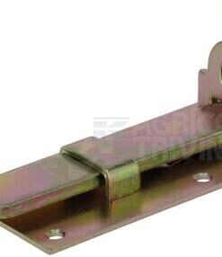 Pasador de cierre curvo, galvanizado, 160 mm
