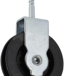 Screw pulley 60mm poly wheel