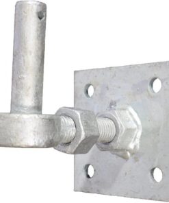 Adjustable Hook on plate  diameter 19x65 100x100