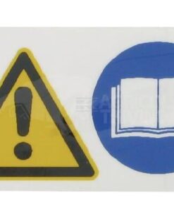 Autoadhesivo con instrucciones de utilización