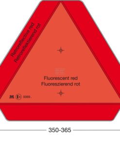 Señal de advertencia triangular de aluminio
