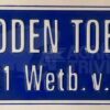 Cartel "Verboden toegang"