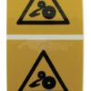 Autoadhesivo de advertencia 25 mm 3 Autoadhesivo de advertencia 25 mm