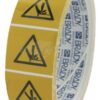 Autoadhesivo de advertencia 25 mm 6 Autoadhesivo de advertencia 25 mm