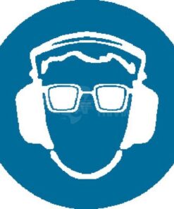 Autoadhesivo orden de seguridad 200 mm
