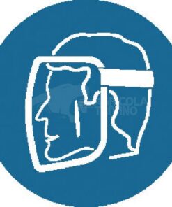 Autoadhesivo orden de seguridad 100 mm