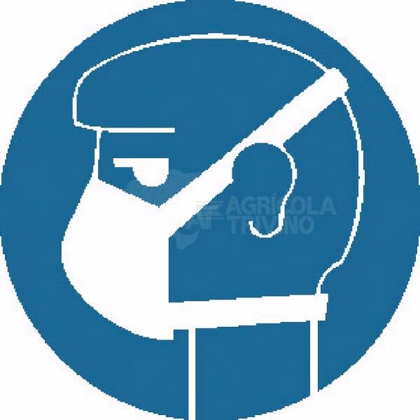 Autoadhesivo orden de seguridad 100 mm