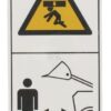 Adhesivo de advertencia