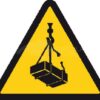 Adhesivo señalización, mercancías elevadas, 100x100mm ,Brady
