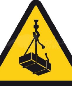 Adhesivo señalización, mercancías elevadas, 100x100mm ,Brady