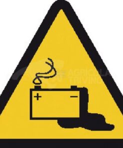 Autoadhesivo de advertencia 200 m