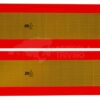Juego de carteles indicadores 566 x 197 mm