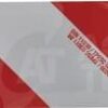 Adhesivo indicador de peligro del vehículo derecho 846 x 141 mm ECE Mazon 4 Adhesivo indicador de peligro del vehículo derecho 846 x 141 mm ECE Mazon