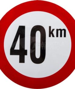 Adhesivo 40 km Bélgica 210 mm