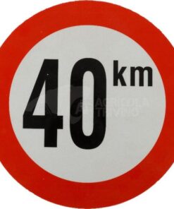 Adhesivo 40 km Bélgica 150 mm