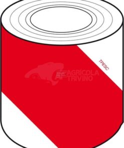Adhesivo de advertencia 141 mm x 9 m derecha, clase 2, DIN30710